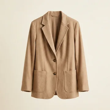 Soft camel blazer