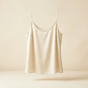 Ivory silk top